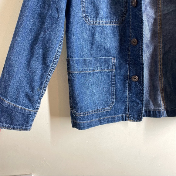 Gap Denim Chore Jacket Unisex Kids size L - Picture 7 of 13